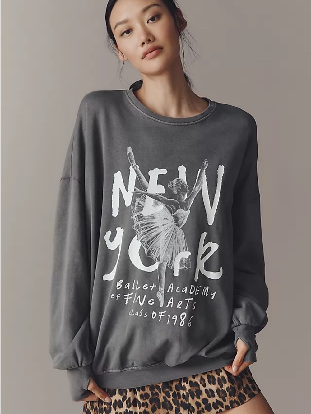 The Laundry Room New York Ballet Academy Jump Jumper in Gravity Grey